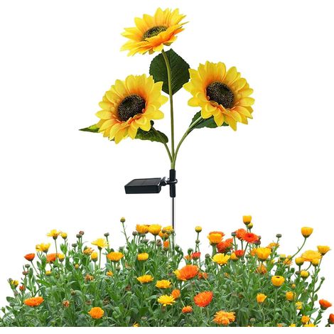 Lampes solaires d'extérieur en forme de – Lampe de chemin étanche  Lampes solaires en forme de d'extérieur  pour allée, pelouse, parterre de fleurs, jardin, patio, jardin, arbres (1/5)