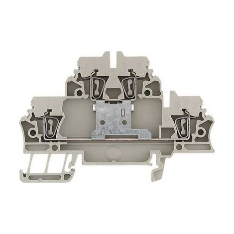 Weidmüller 1689990000-1 Morsetto a più piani A molla Beige scuro 1 pz.