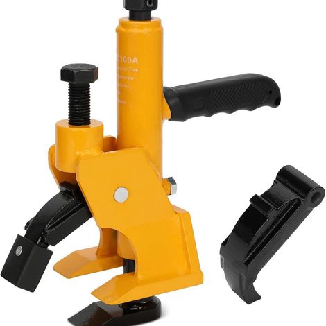 Démonte-pneu portable, démonte-jantes manuel pour voiture et moto, outil de réparation pneumatique compact (1/5)