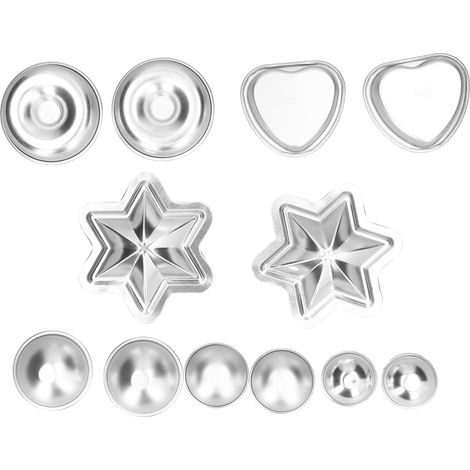 Moule en Alliage d'Aluminium Léger pour Boules de Sels de Bain DIY - Modèle 23 (1/5)