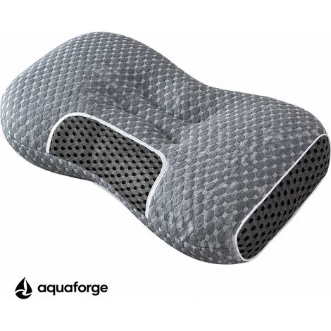 Almofada Cervical Ergonómica Fibra de Poliéster Respirável 45 x 70 cm (1/5)