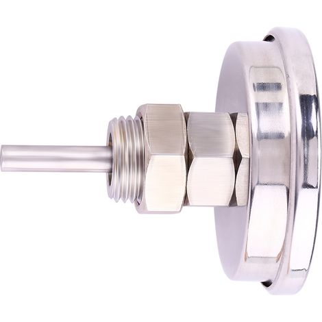 Thermomètre de barbecue/fumoir en acier inoxydable, 0 °C à 120 °C, testeur et moniteur de température (1/5)