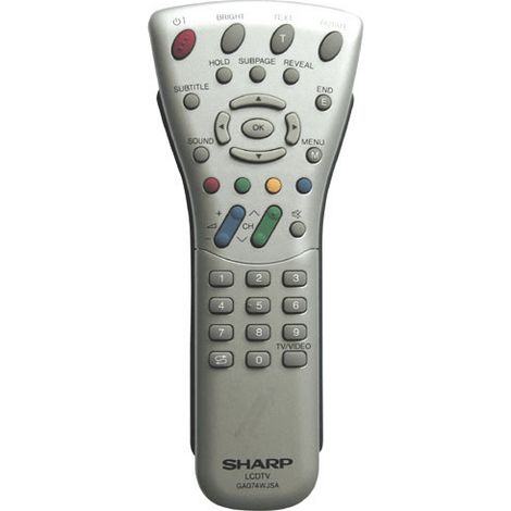 TELECOMMANDE GA074WJSA POUR TV AUDIO TELEPHONIE SHARP - 7193977