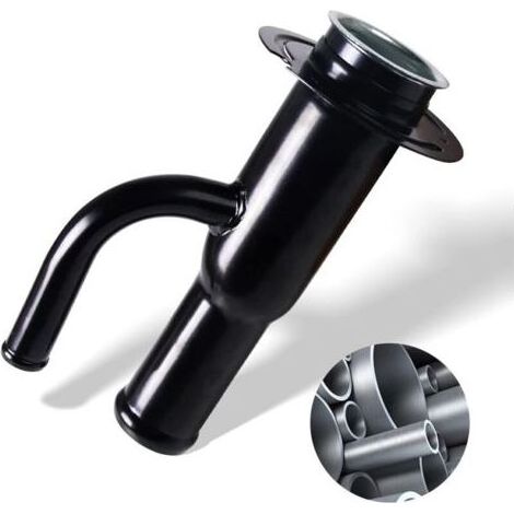 Goulotte de remplissage de carburant, tuyau de remplissage de réservoir de carburant, pièce de rechange, compatible avec Ford F350, F450 et F550 Super Duty 6.0L Diesel 20052007 FN782 577306 4C3Z9 (1/4)