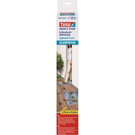 Assa Abloy tesa Rejilla para pozo de luz de aluminio 1,35x0,60 m (1/3)