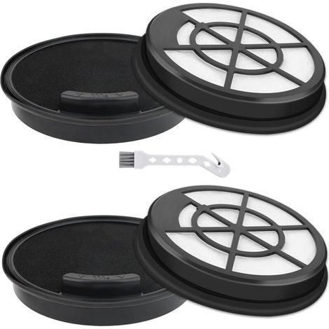 Lot de 4 filtres de rechange NEN110A pour aspirateur-traîneau sans sac Eureka NEN110A, NEN110B, NEN110D WhirlWind (1/4)