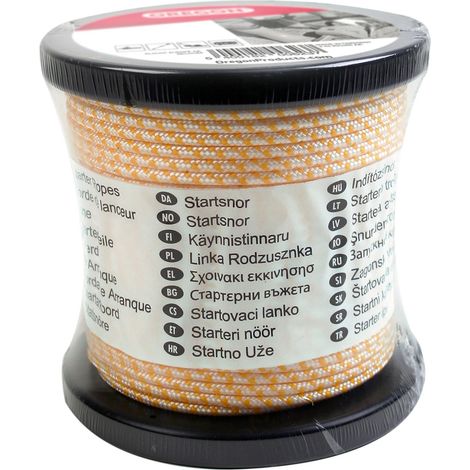 Oregon Corda di Avviamento per Decespugliatore, Tosaerba e Motosega, Anima in Poliammide, Resistente a Olio e Benzina, 4 mm x 30,5 m (100 ft)