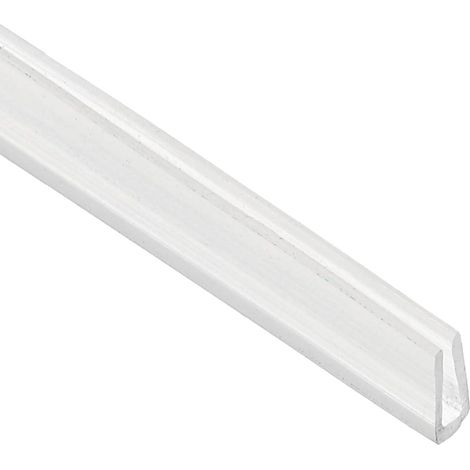 Bordure en U, 4,27 m (14 pieds), 0,71 cm (0,28 pouce) de large x (1/5)