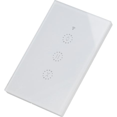 Intelligenter WLAN-Schalter mit Vorhangdimmer für Tuya-Fernbedienung und Zeitschaltuhr, EU-Standard 95–250 V (1/5)