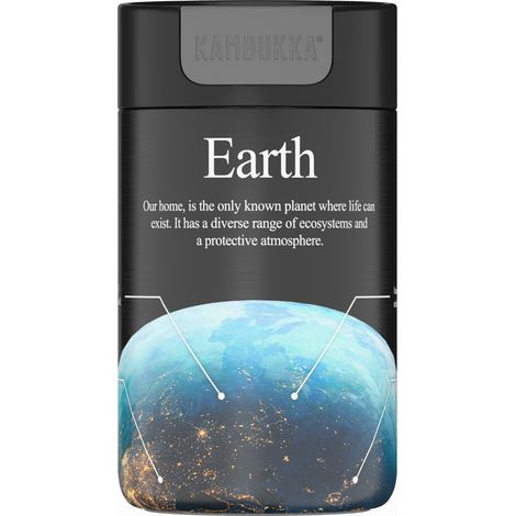 Taza térmica Kambukka Olympus con diseño del sistema solar y la Tierra, 300 ml. (1/5)