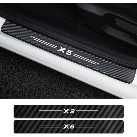 (Pour x2) 4 protections adhésives de seuil de porte pour BMW X5 E70 E53 F15 X3 F25 E83 X6 F16 E71 X1 F48 E84 X2 X4 F26 X7 M2 M3 M4 M5 M6 (1/3)