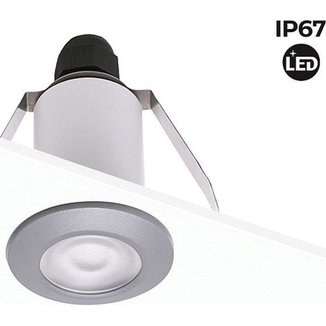 Foco LED Empotrable "TERESA" FUMAGALLI - IP67 - Gris