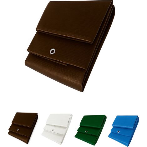 Toldo Reforzado Impermeable Lona Multiusos Con Ojales Resistente Interior y Exterior (1/5)