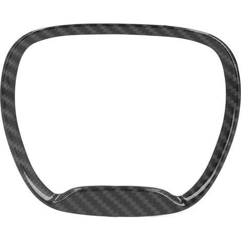 Trim decorative of steering wheel of car, replacement self-adhesive for Jeep Large Cherokee SRT8 2014 – 2019