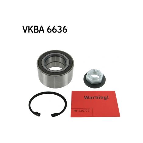 Kit de roulements de roue SKF VKBA 6636 FORD 1 836 381 1501642 1668557 2215574