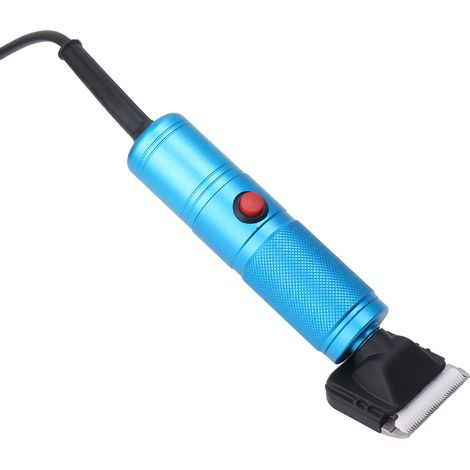 Cisailles électriques pour moutons et chiens, tondeuses à batterie pour animaux avec tête de coupe pour moutons et chèvres, prise bleue UE 100-240 V (1/5)