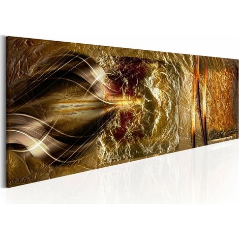 Tableau empire de l'or - 120 x 40 cm (1/4)