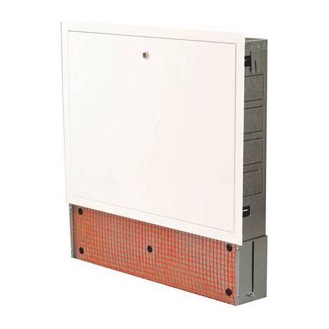 Cassetta metallica per collettori con piedini regolabili.(DianFlex) Misura: mm 400 x 630/810 x  80/130