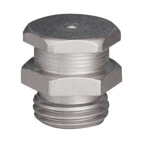 Graisseur droit UMETA type T1/B en acier, R.M10x1.0 x L.16 x Ø15 mm.
