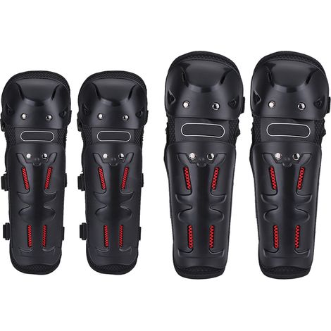 Protège-coudes et genoux motocross 4 pièces BSDDP BSD1002, équipement de protection cyclisme. (1/5)