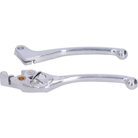 Motorradkupplungs- und Bremshebel aus Aluminium, kompatibel mit Honda VT250 CBR250 CBR400 CBR600 VTR250 (1/5)