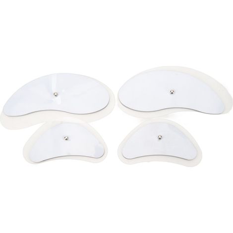 Patch électrode TENS réutilisable, adhésive et sans latex pour visage