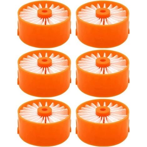 Lot de 6 filtres HEPA de rechange pour aspirateur sans fil Black + Decker BSV2020 (1/5)
