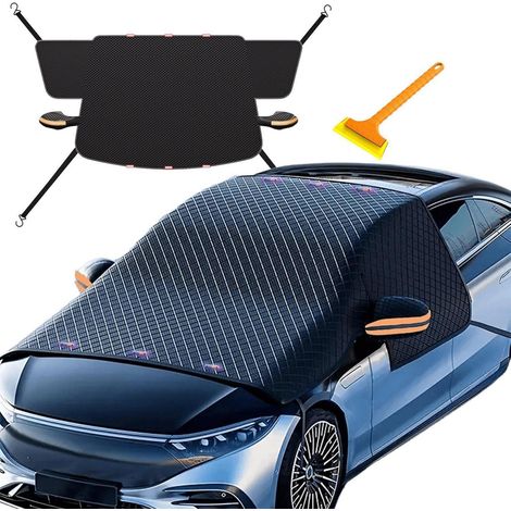 Frontscheibenabdeckung Auto mit Magneten, Ganzjahres-Schutz, universell für PKW & SUV (1/5)