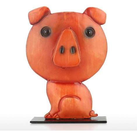 Brillenständer in Schweinchenform, Brillenhalter, Brillenpräsentationsständer in Tierform