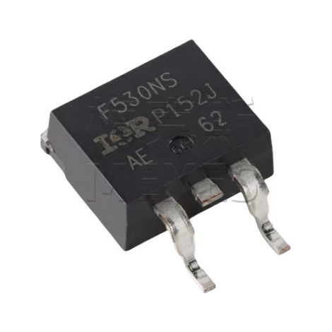 IRF530NSTRLPBF N-channel MOSFET in TO263 package, 100 V 17 A, F530NS chip electronic component, 5 units shipped.