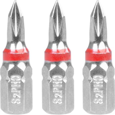 Bit Strend Pro Phillips PH 0, Pack. 3 Stk. (1/2)