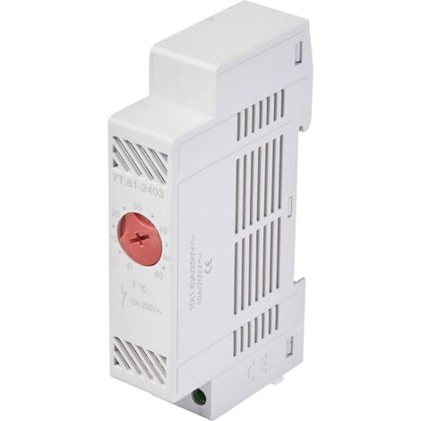 Thermostat TC-7T.81-240NC 1 NF (R) (L x l x H) 88.8 x 47.8 x 17.5 mm 1 pc(s) X253722 (1/5)