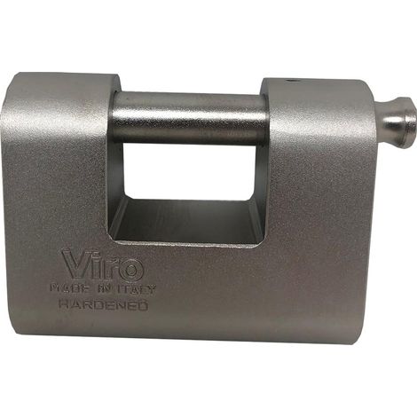 Lucchetto monoblocco in acciaio speciale - Viro Monolith 87 mm (1/4)