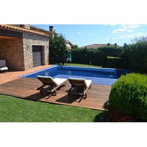 MALLA PARA PISCINA 7x11m LEAF POOL COVER (1/5)