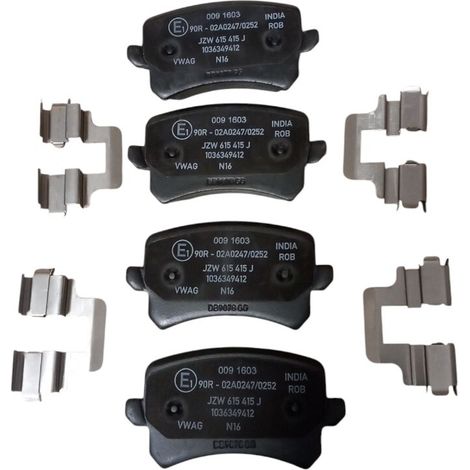 Pastiglie freno posteriori originali compatibile per audi  seat  volkswagen