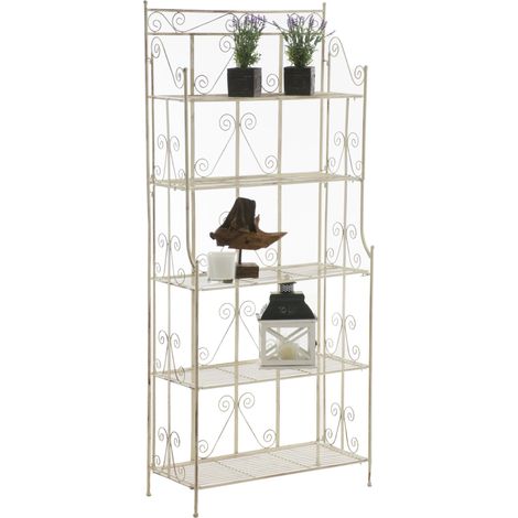 Etagère en Fer forgé Ciara Crème antique
