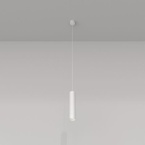 Maytoni Focus Plafonnier Slim Suspension Blanc GU10