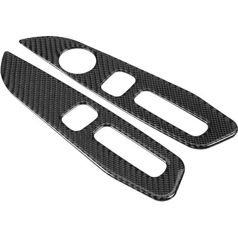 Verkleidung der Sitzverstellknöpfe in weicher Carbonfaser-Optik, passend für Honda CRV 2016–2019