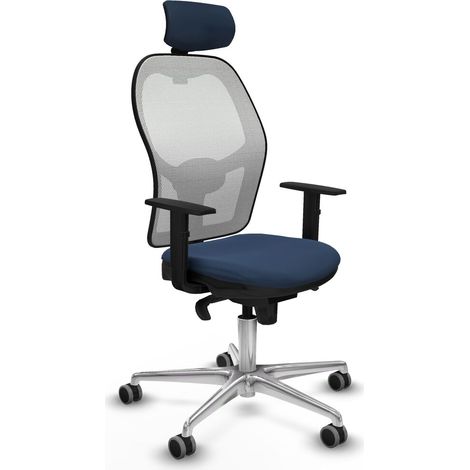 Sedia da Ufficio Piqueras y Crespo 1D086G2 Blu Marino (1/5)