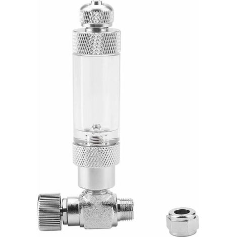 Nadelventil für Aquarientanks für CO2-Regler im Aquariumsystem (Einzelkopf-Trimmventil + Rückschlagblasenzähler, 3) (1/5)