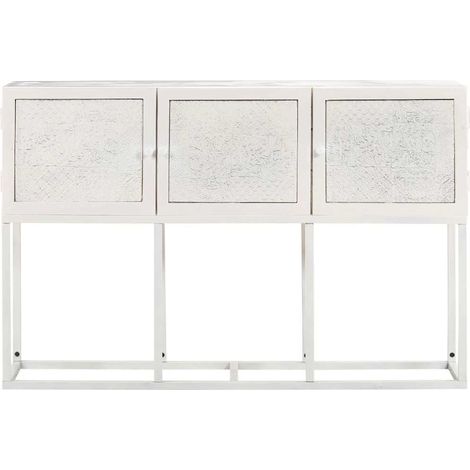 Maison Exclusive - Credenza 115x30x76 cm in Legno Massello di Mango (1/5)