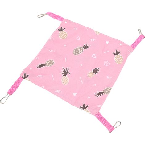 Hamac d'été respirant suspendu pour hamsters, chatons et chinchillas, 20 x 20 cm / 7,9 x 7,9 pouces (1/5)
