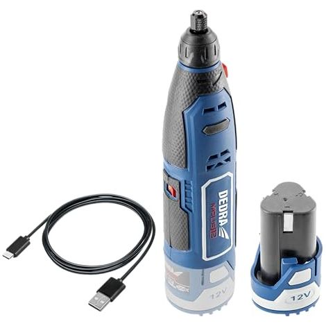 Akku-Winkelschlüssel 12V 3/8" 12,0AH - DED7310T11 (1/3)