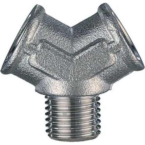 Raccordo y ac 32/a-b ani 3/8mxfxf 32/b (10 pezzi) Ani