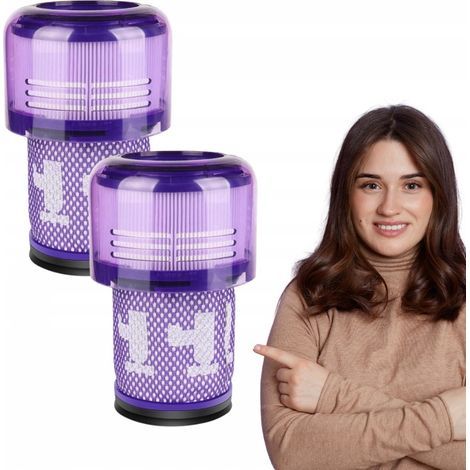 Waschbarer Filter für Dyson V12 Detect Slim Absolute, 2er-Set HEPA (1/5)