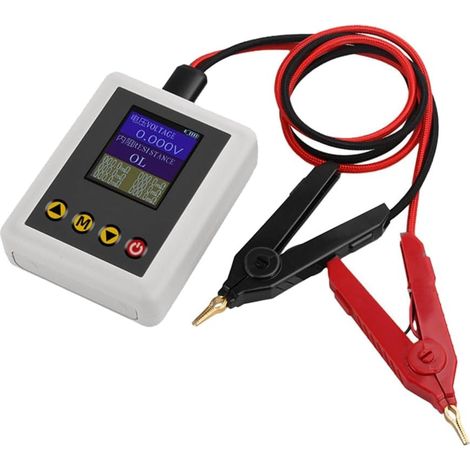 Testeur de Résistance de Tension TS4520 TFT 1,77 Pouces avec Support de Clip Kelvin Testeur D'Affichage D'Écran Couleur HD de Réglage Fin (1/5)