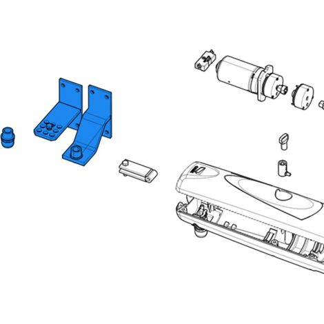 came pièce détachée boîtier accessories axo 3/4 88001-0155 (1/3)
