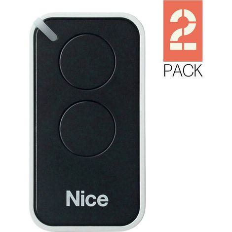 Télécommande NICE ERA INTI noir INTI2 Pack de 2