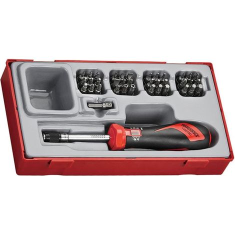 Juego destornillador dinamométrico 1/4" TTSD38 - 38p 1-5 Nm