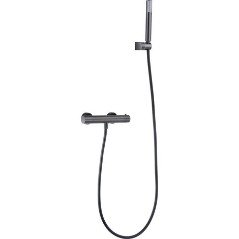 Miscelatore Doccia Termostatico Monza Black Gun Metal Imex Imex Btm039 5bgm (1/3)